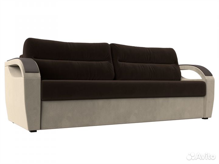 Прямой диван Форсайт, Микровельвет, Модель 111692