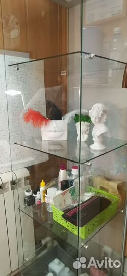 Стеклянная витрина бу