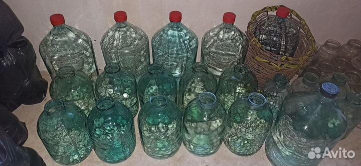 Банки Б/У от 0.25л до 20л много от