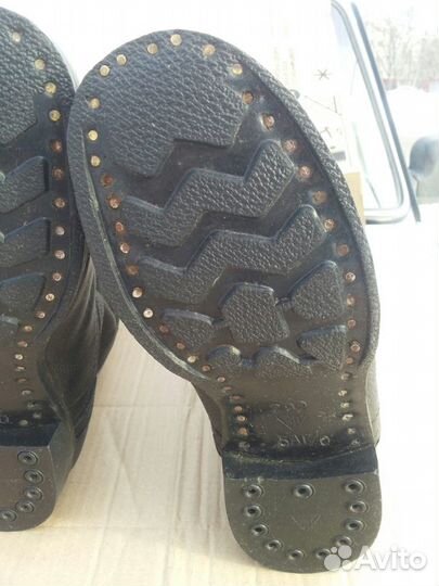 Сапоги летные новые 44р. офицерские гост овчина