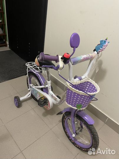 Детский велосипед unicоrn для 5-8 лет