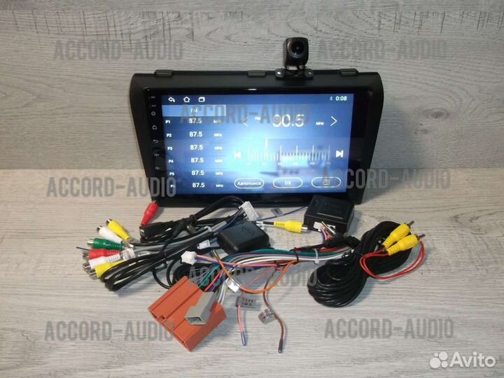 Магнитола 2DIN Mazda 3 BK Android с камерой