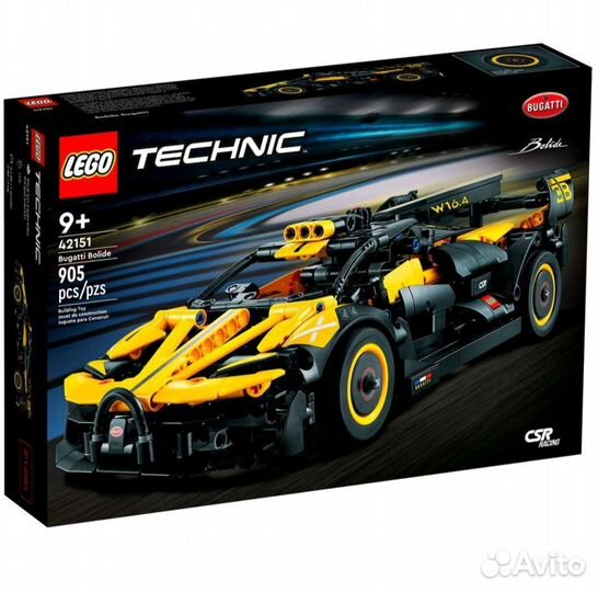Lego Technic 905 деталей