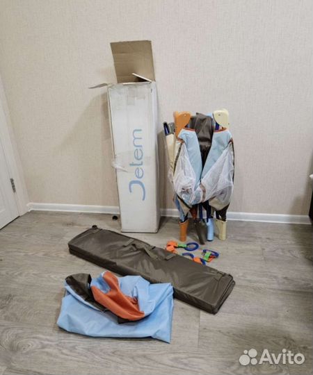 Детская кровать манеж