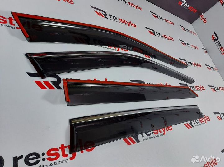 Ветровики Toyota Rav4 ха50 с 2018 г B1301