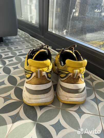 Кроссовки ASH желтые