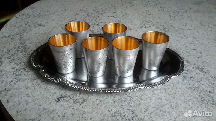 Мельхиор СССР 60-70г. Позолота, серебрение. Винтаж