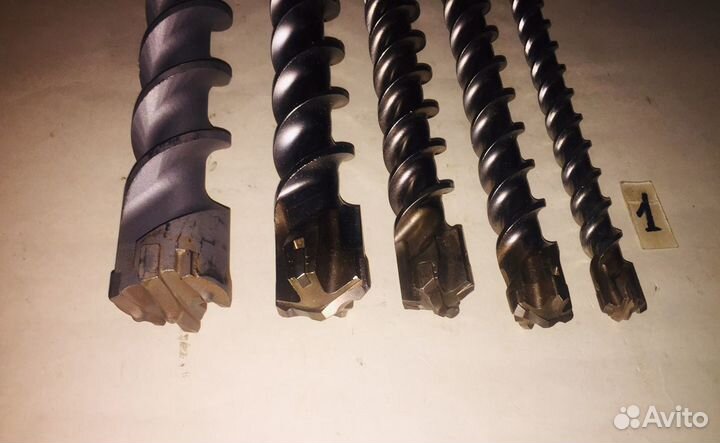 Бур проломной SDS-Max Ф45х1300/1500/1620мм