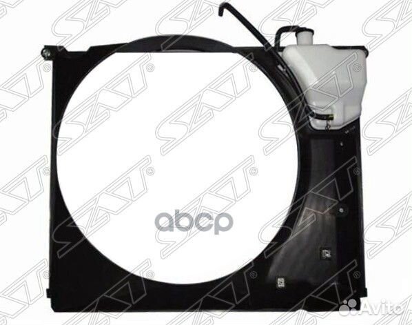 Диффузор радиатора toyota land cruiser 200/lexu