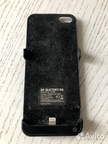 Аккумулятор для телефона iPhone 5s чехол