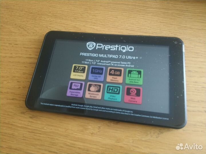 Планшет prestigio multipad 7.0 ultra+