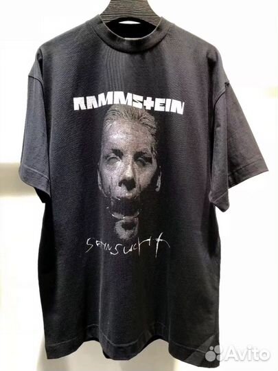 Футболка Vetements Rammstein