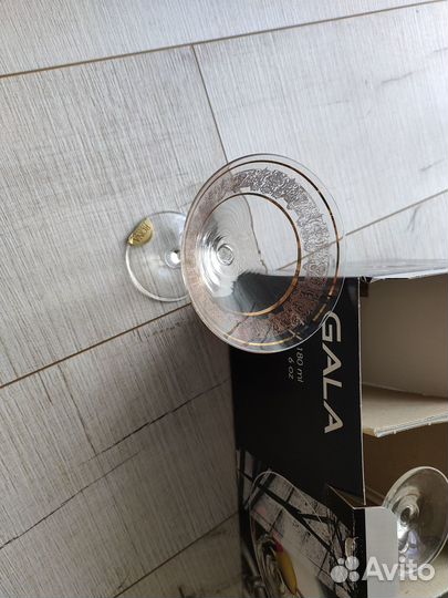 Бокалы для мартини Rona Gala, набор 6 шт. Хрусталь