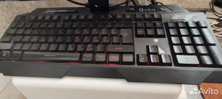 Монитор+клавиатура