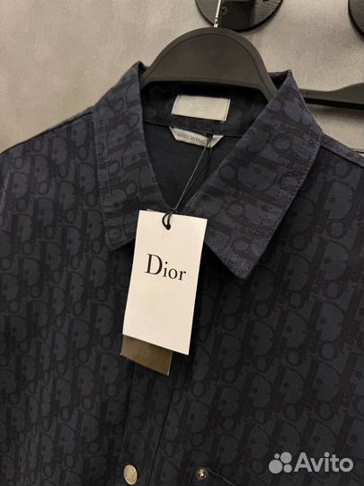 Костюм Dior оверсайз (рубашка + шорты)