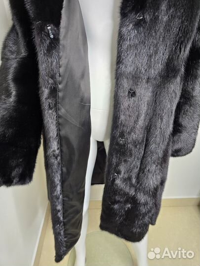 Шуба норковая 44'46 длина 100 см