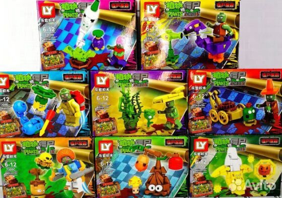 Конструктор зомби против растений