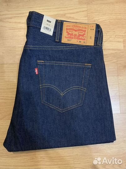 Джинсы Levis 501 Shrink-To-Fit Оригинал