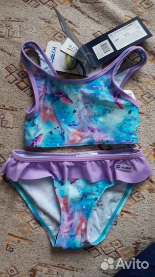 Новый купальник для девочки 116 размер