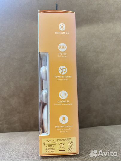 Беспроводные наушники philips SHB2505 UpBeat новые
