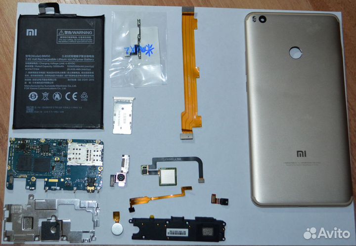 Запчасти, оригинальные. б/у. на Xiaomi mi max 2