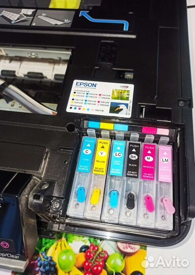 Мфу Epson stylus photo TX700w с WiFi