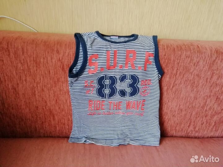 Рубашки с длинным и коротким рукавом р.110-116