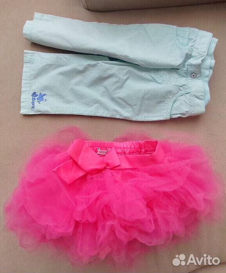Вещи классные на девочку 74-92 размера