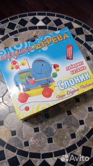 Игрушка каталка Слоник