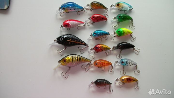 Воблеры, блесна