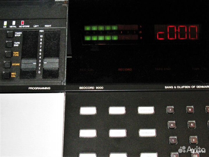 Верхняя Топовая кассетная дека BeoCord 9000 220 вт