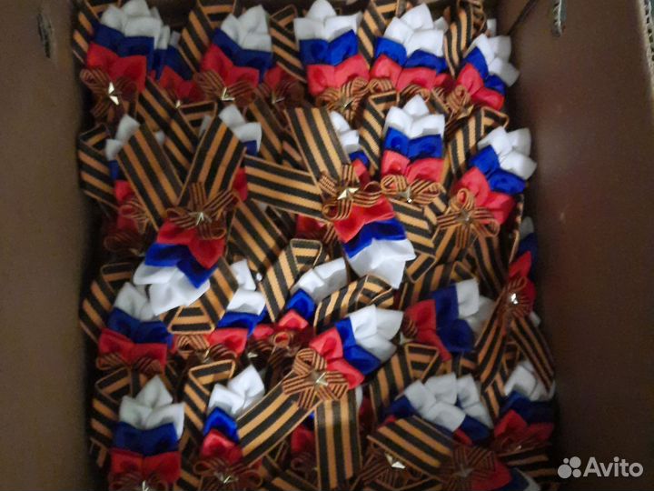 Георгиевская лента брошь