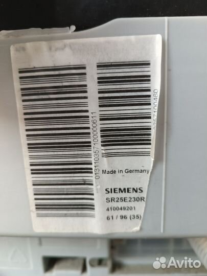 Посудомоечная машина Siemens