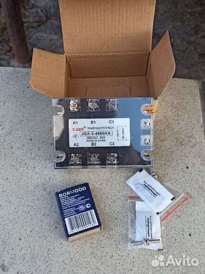 Твердотельное реле 3 фазы трехфазное тип AA SSR