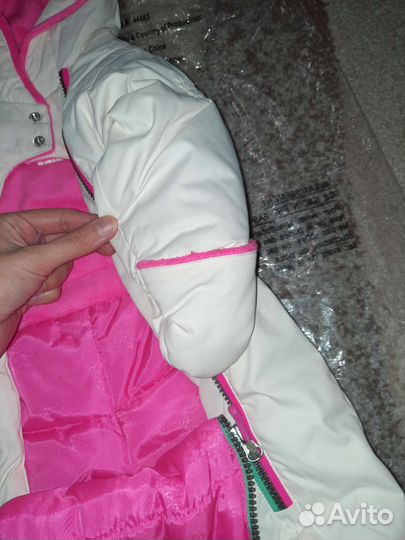 Зимний комбинезон для девочки 70см