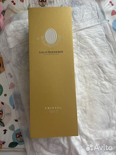 Подарочная коробка Louis Roederer Cristal, 2012