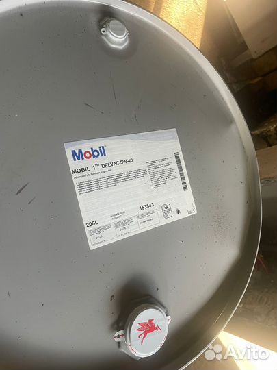 Моторное масло Mobil 1 Delvac 5W-40 / 208 л