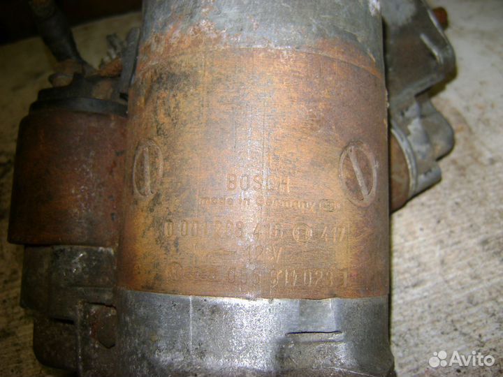 Стартер Golf2 Jetta2 055911023 Bosch 0001208416