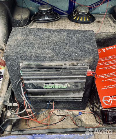 Сабвуфер и усилитель