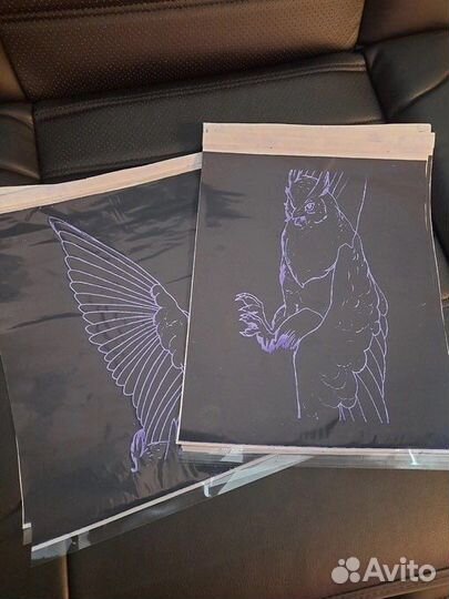 Трансферная бумага для тату