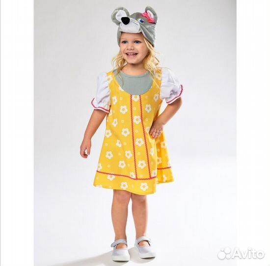 Костюм мышки для девочки