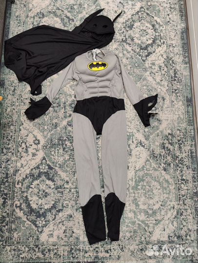 Карнавальный костюм Бэтмен 120см б/у