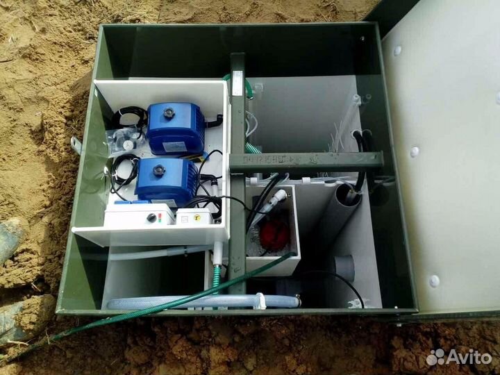 Септик для базы отдыха