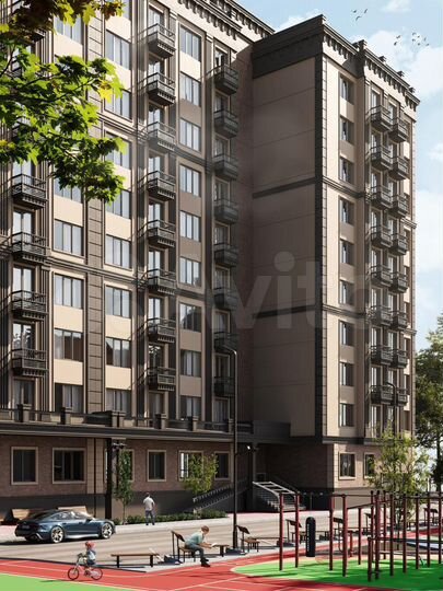 2-к. квартира, 68 м², 2/10 эт.