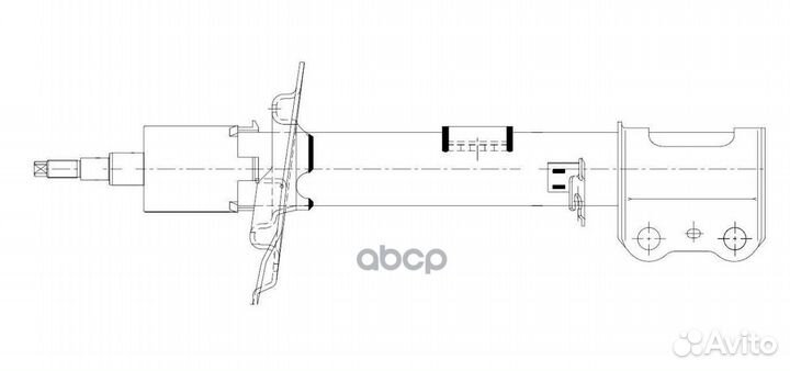 Амортизатор для а/м Chery Tiggo 4 (17) (стойка)