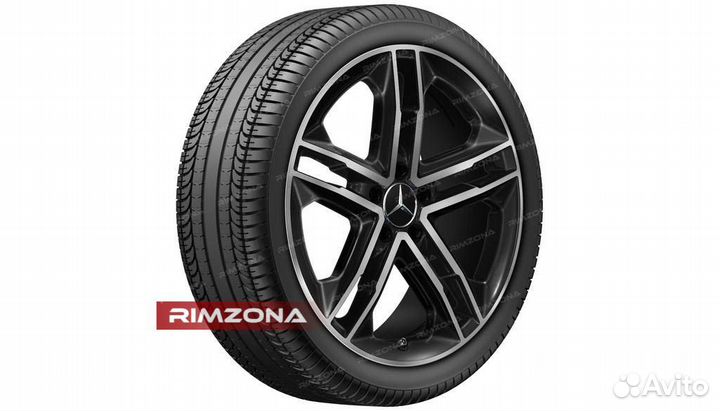 Кованые диски R19 на Mercedes CLA-class