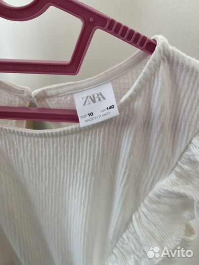 Летнее платье zara для девочки