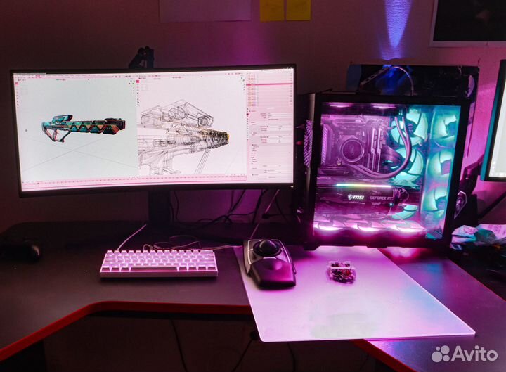 Игровой пк Ryzen 5 7500f и 3070ti