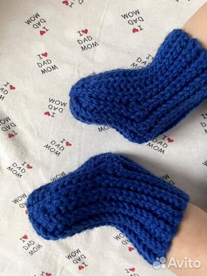 Носочки для новорожденного