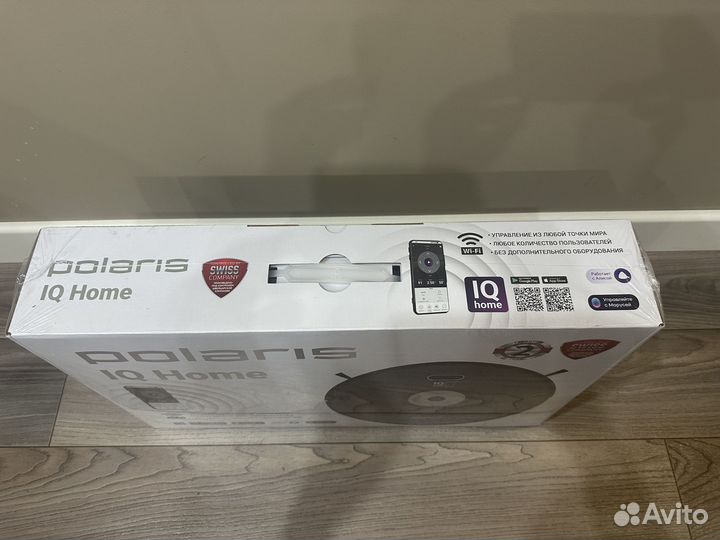 Робот пылесос Polaris pvcr 3200 IQ Home Aqua серый